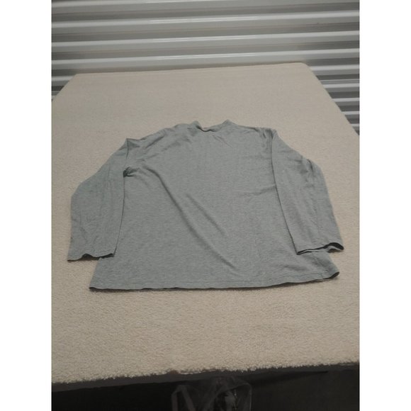 Peter Morrissey Qantas T Shirt Men L/XL Gray long Sleeve Casual kangaroo airline - Picture 10 of 11